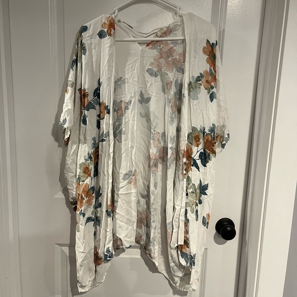 flower cardigan